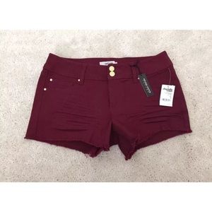 Distressed Cut Off Charlotte Russe Refuge Shorts 6